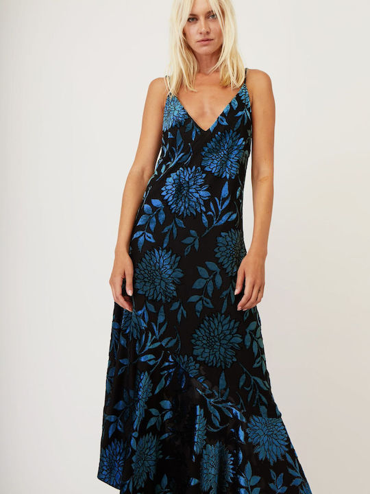 Dolce Domenica Dress Maxi Kleid Blue