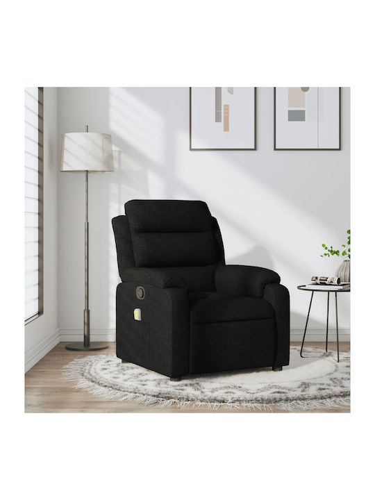 Fotoliu Relax Masaj cu Puf Întuneric 75x92.5x100cm