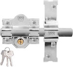 Fac Door Hook Padlock 50mm Silver