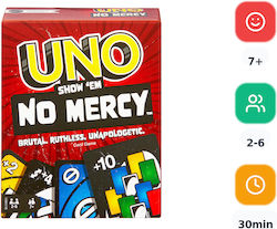 Uno No Mercy 7+ Ετών (EN) Mattel Uno No Mercy 7+ Ετών (EN) Mattel