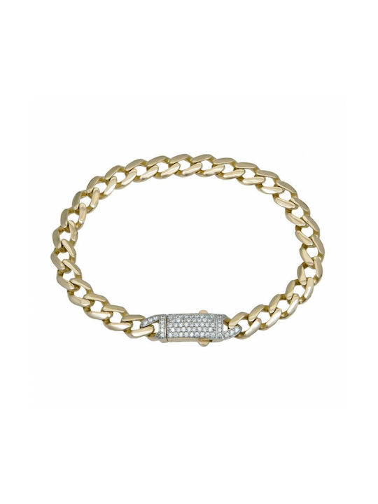 Κουρμέτ Goldene Kette Hand 14K