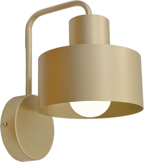 Viokef Single Spot with Socket E27 in Gold Color