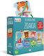Kinderpuzzle Meine Ersten Tiere für 2+ Jahre alt+ Jahre 20pcs PSychogios