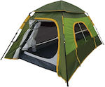 Salty Tribe Automatic Camping Tent Igloo Green for 4 People