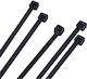 Invictus Plastic Cable Ties 400mm x 5mm in Black Colour (100 pcs)