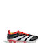adidas Predator Pro Football Shoes with Cleats Core Black / Cloud White / Solar Red