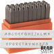Beadsmith Impact Letters Latin 3mm SCE1215
