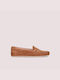 Pretty Ballerinas Women's Moccasins in Tabac Brown Color