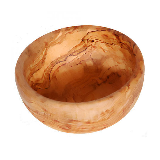 AristonLab Dekorative Schüssel Hölzernes Beige 1Stück