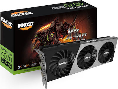 Inno 3D GeForce RTX 4070 Super 12GB GDDR6X X3 OC Grafikkarte