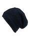 Beanie Unisex Σκούφος Πλεκτός σε Navy Μπλε χρώμα