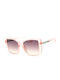 Guess Women's Sunglasses with Pink Plastic Frame and Pink Gradient Lens GF0427 27T