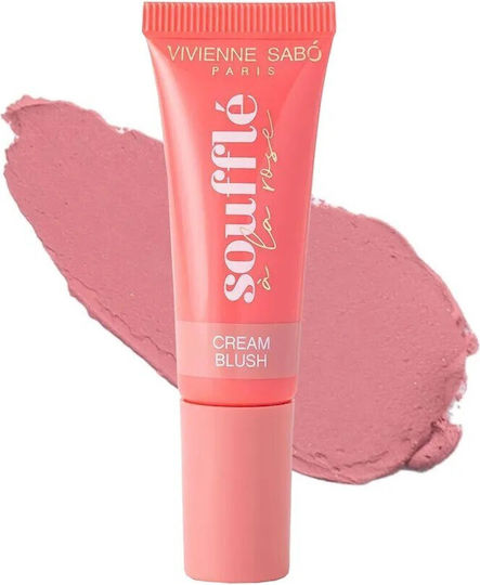 Vivienne Sabo Rose Soufflé Lichid Fard Obraz 01 Sclipitor Transparent