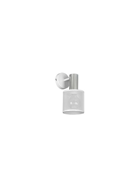 Milagro Wall Lamp with Socket E27 White