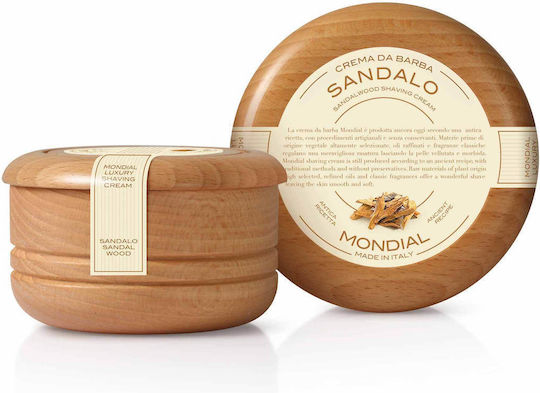 Mondial Since 1908 Crema Da Barba Seife Rasieren Sandelholz 140ml