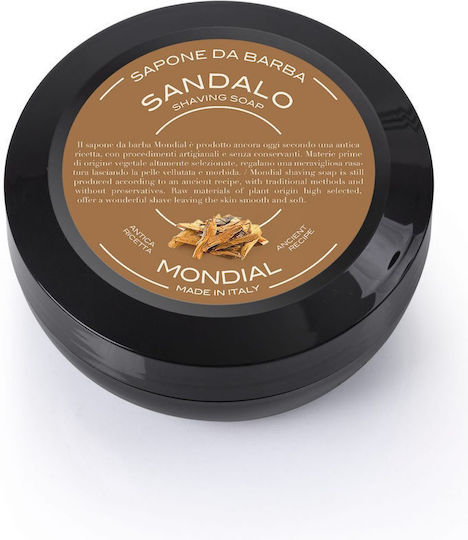 Mondial Since 1908 Crema Da Barba Seife Rasieren Sandelholz 60gr