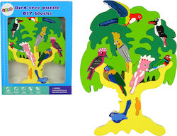 Wooden Kids Peg Puzzle 18pcs Lean Toys