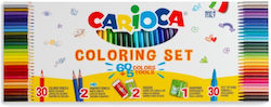 Carioca Colouring Set 65pcs