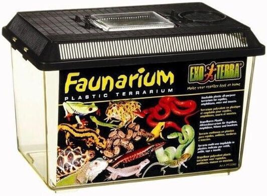 Exo Terra Faunarium Ενυδρείο Ερπετών Terrarium 30x19.5x20.5cm