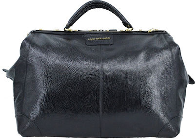 Δερμάτινα 100 Sac de voiaj Negru din Piele 48x31cm