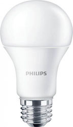 Philips Фасунга LED крушка 10W за фасунга E27 Топло бяло