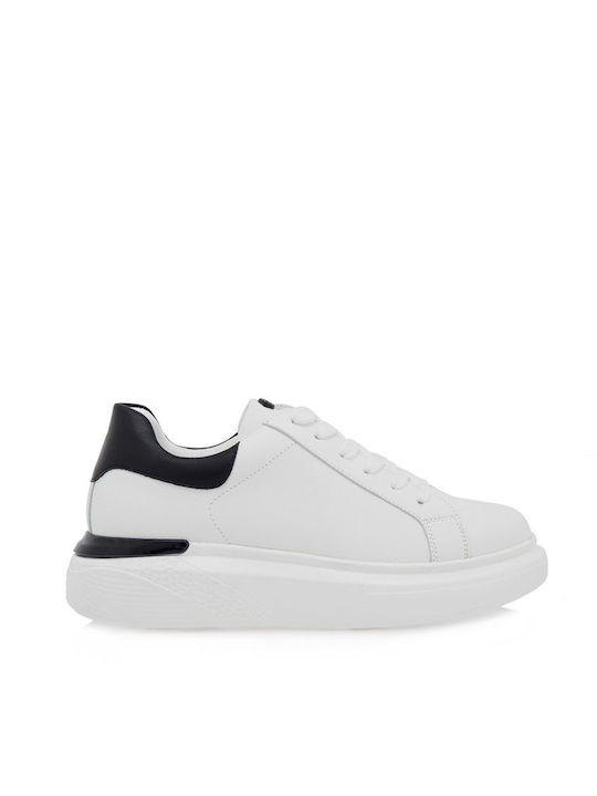 Seven Damen Sneakers Black White