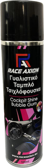 Race Axion Σπρέι Γυαλίσματος για Ταμπλό Αυτοκινήτου με Άρωμα Τσιχλόφουσκα 500ml