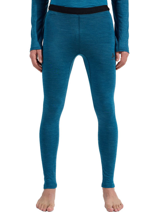 Odlo Performance Wool 150 Ανδρικό Ισοθερμικό Παντελόνι Μπλε