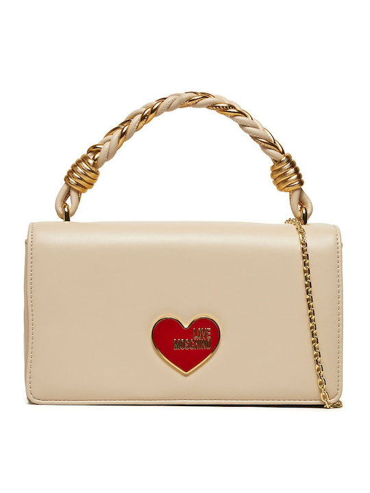 Moschino Women's Bag Handheld Beige