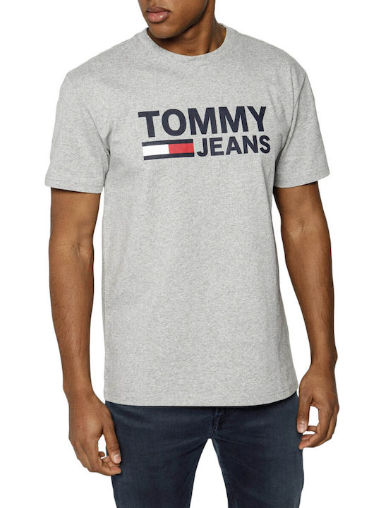 Tommy Hilfiger Men's Short Sleeve Blouse Gray