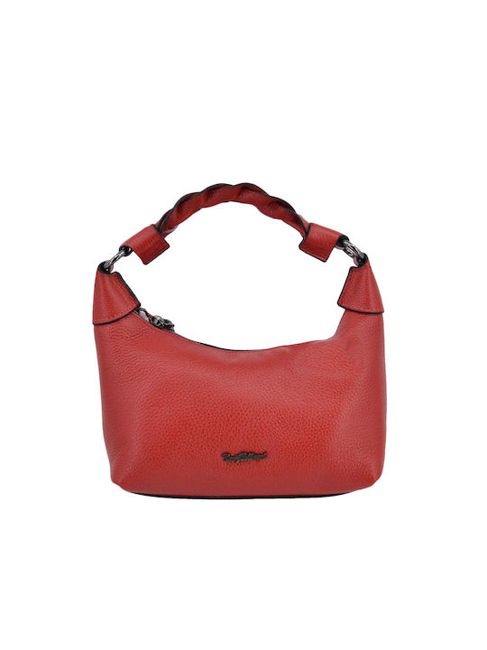Dermatina 100 Leather Women's Bag Hand Red
