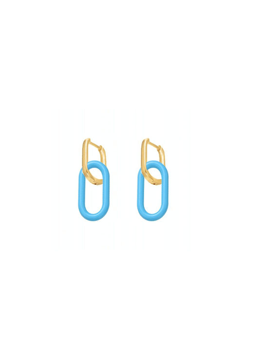 Earrings made of Steel Gold Plated