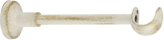 Zogometal Holdback Wall made of Metal Cream/Patina Gold 1pcs