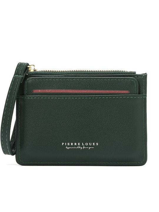 Pierre Loues Small Women's Wallet Cards Dark green