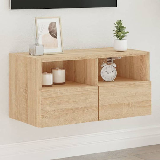 TV-Ständer Kaffee M60xT30xH30cm