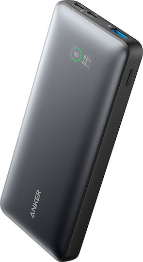 Anker Powercore 533 10000mAh 25W με Θύρα USB-A και 2 Θύρες USB-C Power Delivery / Quick Charge / PPS Μαύρο