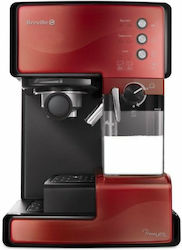 Breville Ημιαυτόματη για Αλεσμένο Καφέ Κόκκινη VCF046X Breville Ημιαυτόματη για Αλεσμένο Καφέ Κόκκινη VCF046X