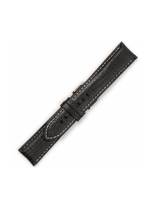 Leather Strap Black 18mm