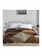 SpitiBazaar Pătură Catifea Extra-dublă 220x240cm Blanket Brown