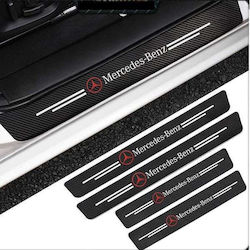 Mercedes-Benz Car Interior Decorative Door Sill 4 Pieces Mercedes-Benz Car Interior Decorative Door Sill 4 Pieces