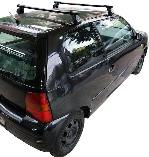 Hermes Metallische Autodachträger Für Seat Arosa 3D mit Dachträgerfüßen MPSAROSA01