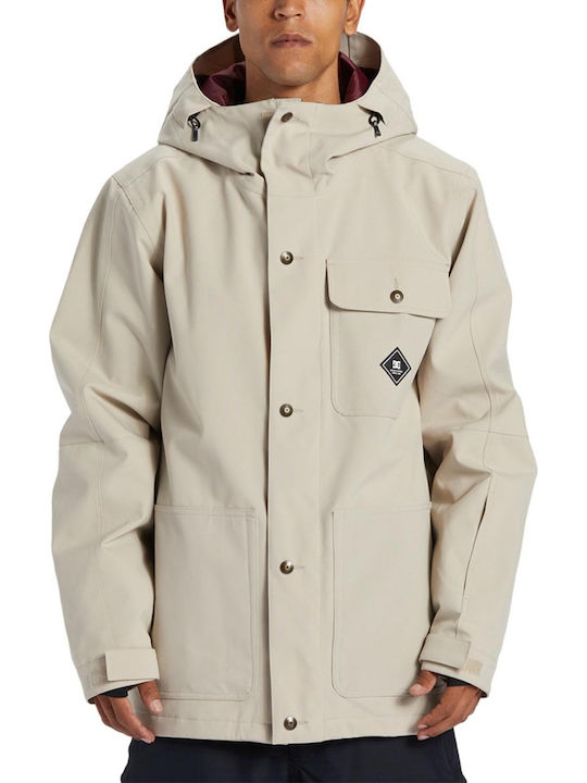 DC Servo Technical Ski & Snowboard Jacket Beige...