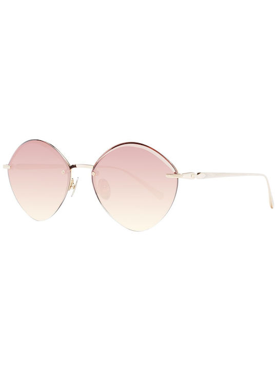Scotch & Soda Women's Sunglasses with Rose Gold Metal Frame and Pink Gradient Lens SS5012-400