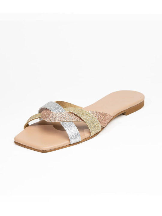 IRIS Leather Women's Flat Sandals