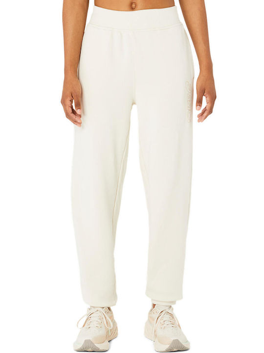 ASICS Logo Women's Sweatpants White