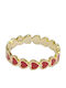 Prince Silvero Damen Ring aus Silber Vergoldet