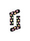 Ekmen Women's Patterned Socks Black