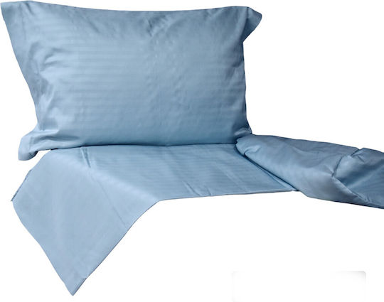 Decotelia Duvet Cover Set Queen with 2 Pillowcases 220x240 Blue