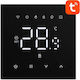 Avatto WT410-BH-3A-B Ψηφιακός Θερμοστάτης Χώρου Smart με Οθόνη Αφής και Wi-Fi