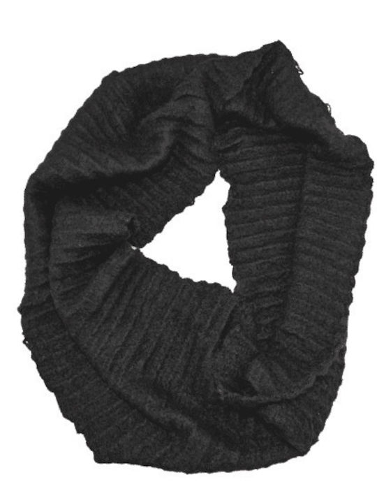 Romvous Women's Knitted Neck Warmer Black